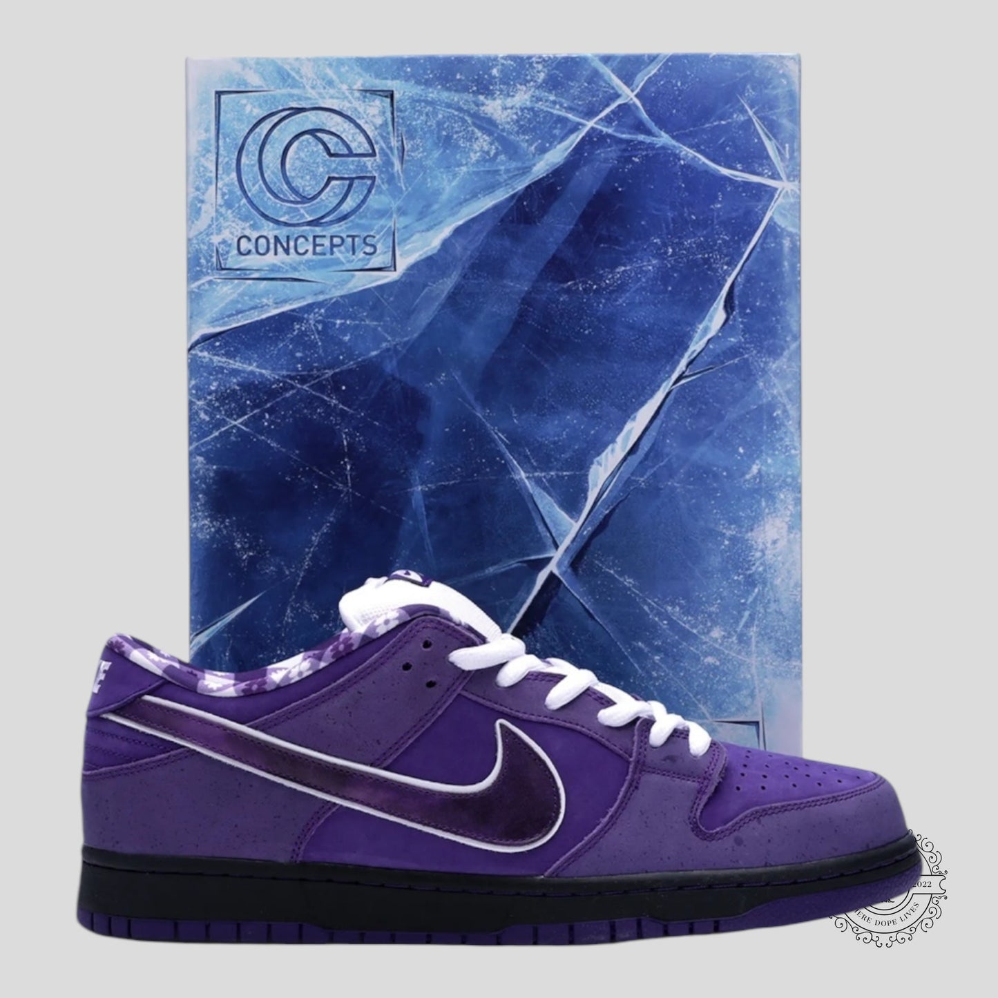 Nike SB Dunk Low Concepts Purple Lobster (Special Box)
