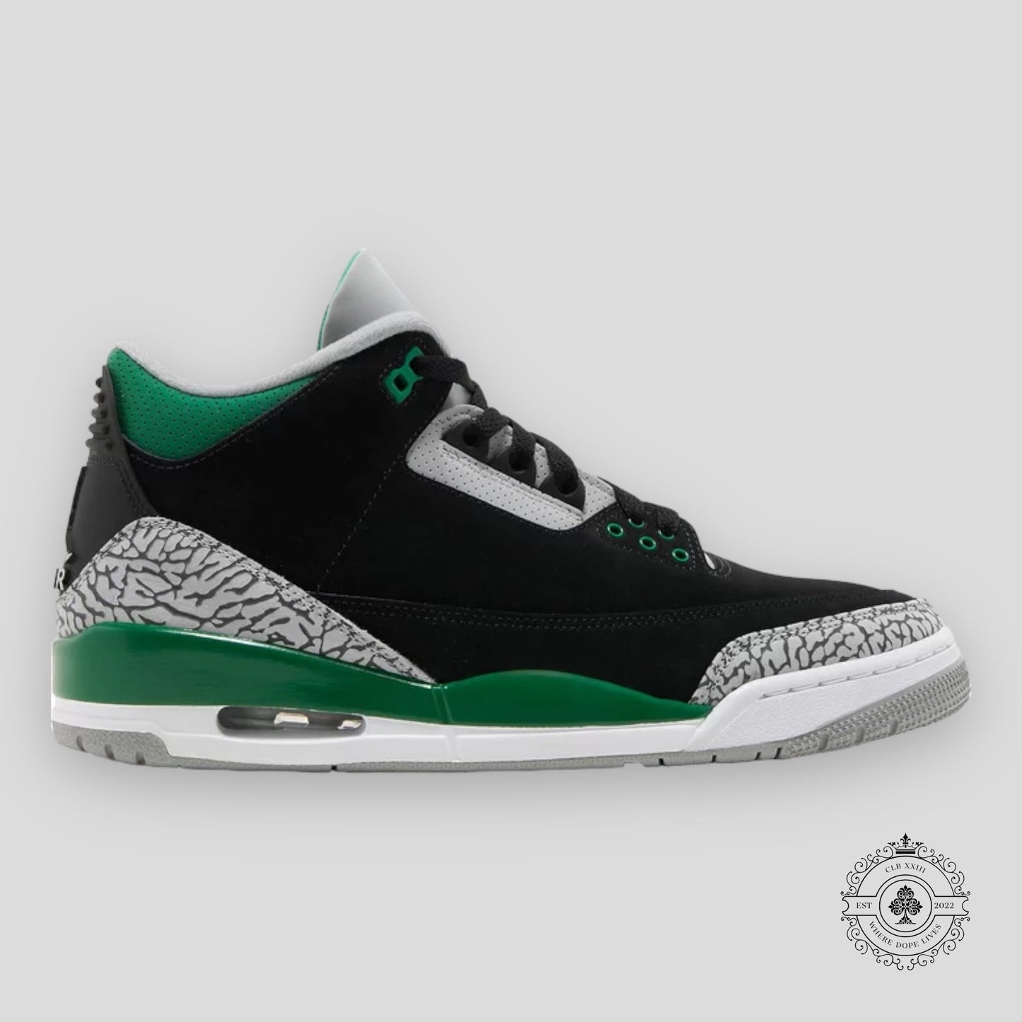 Air Jordan 3 Retro Pine Green