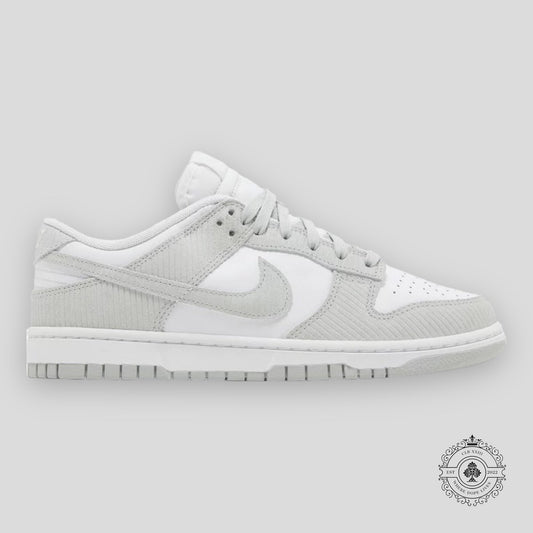 Nike Dunk Low (W) Light Silver Corduroy