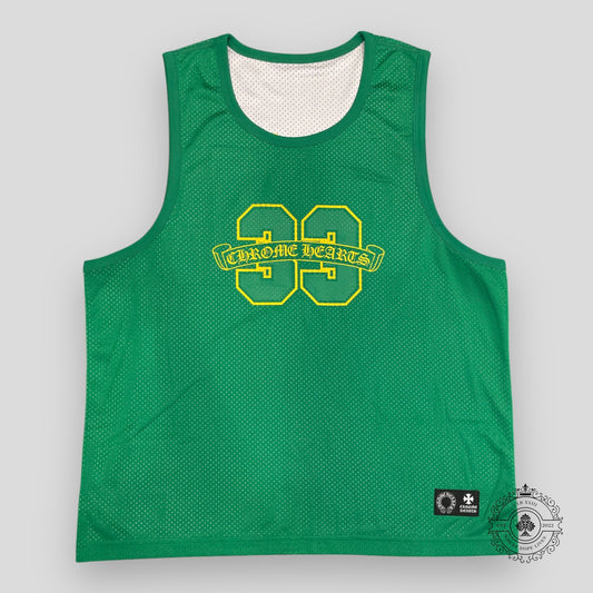 Chrome Hearts Reversible 33 Mesh Jersey in Green