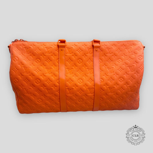 LOUIS VUITTON KEEPALL BANDOULIERE 50 - ORANGE