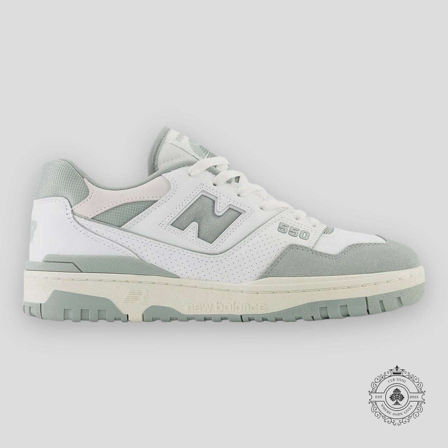 New Balance 550 White Juniper