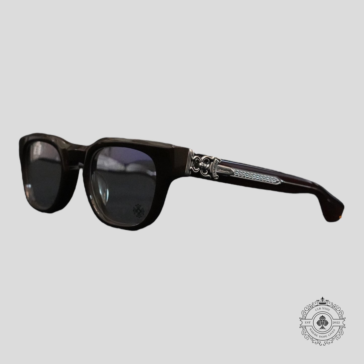 Chrome Hearts Cuntvoluted Sunglasses in Brown/Silver