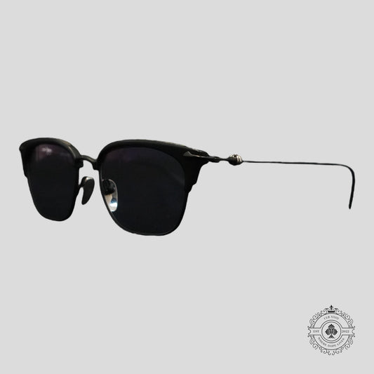 Chrome Hearts Sluntradiction Sunglasses in Matte Black/Silver