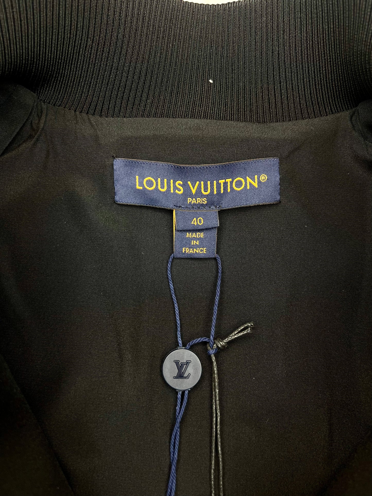 LOUIS VUITTON MONOGRAM ZIP-UP JOGGING JACKET
