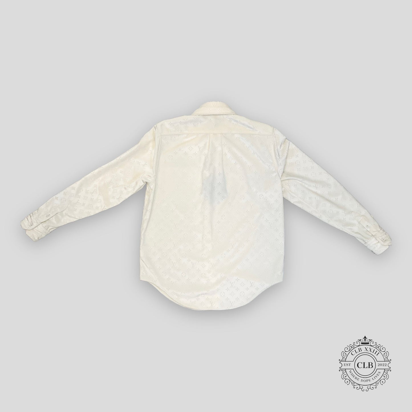 Louis Vuitton Classic Button Up Shirt in White