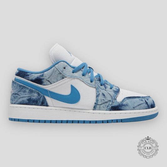 AIR JORDAN 1 LOW (GS) "WASHED DENIM"