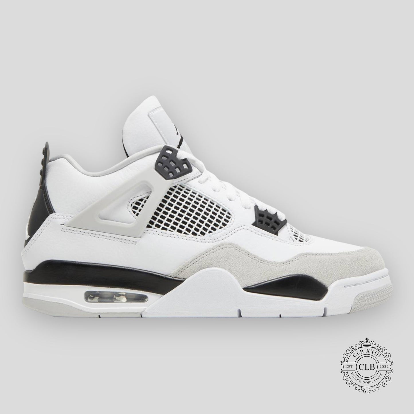 AIR JORDAN 4 RETRO "MILITARY BLACK"