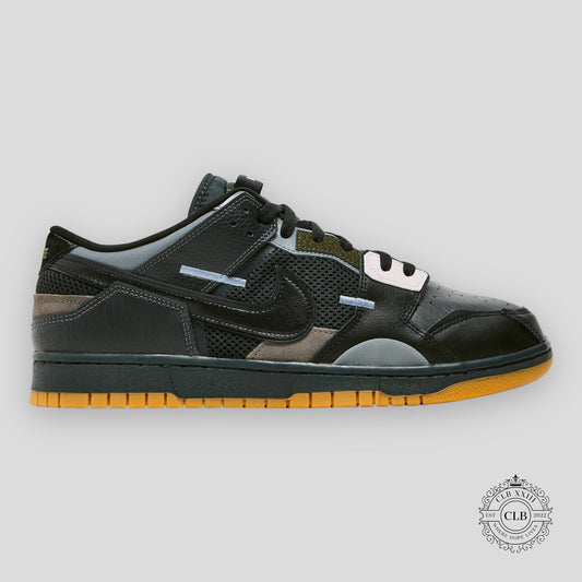 NIKE DUNK LOW SCRAP "BLACK GUM"