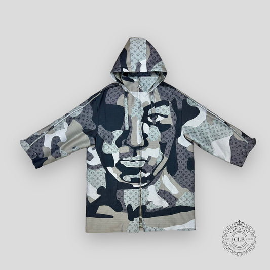 LOUIS VUITTON PATCHWORK PORTRAIT PARKA