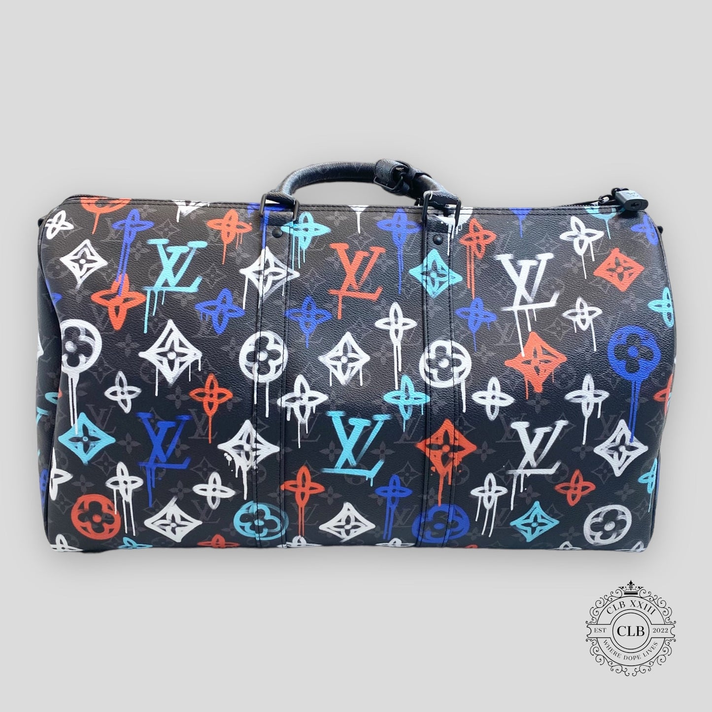 LOUIS VUITTON KEEPALL BANDOULIÈRE 50 - GRAFFITI MONOGRAM