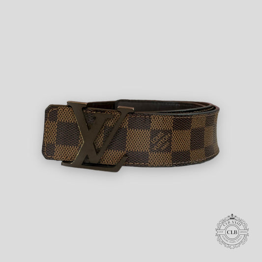 LOUIS VUITTON DAMIER EBENE BELT