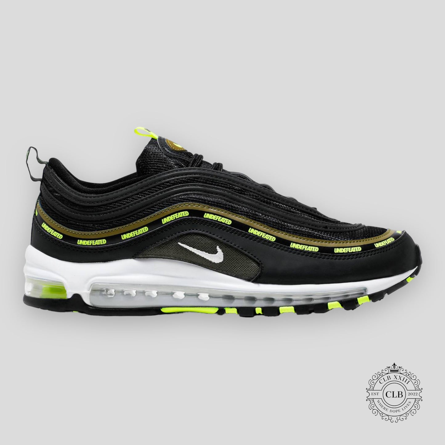 NIKE AIR MAX 97 X UNDEFEATED "BLACK VOLT"