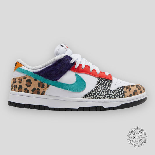 NIKE DUNK LOW (W) "SAFARI MIX"