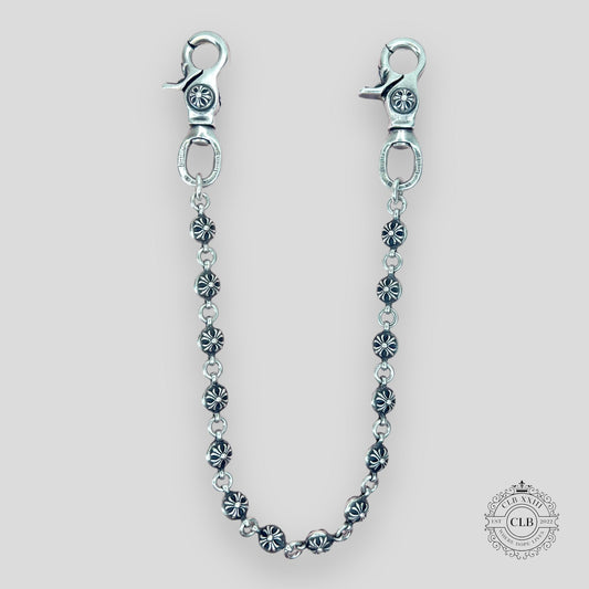 CHROME HEARTS CROSS BALL WALLET CHAIN