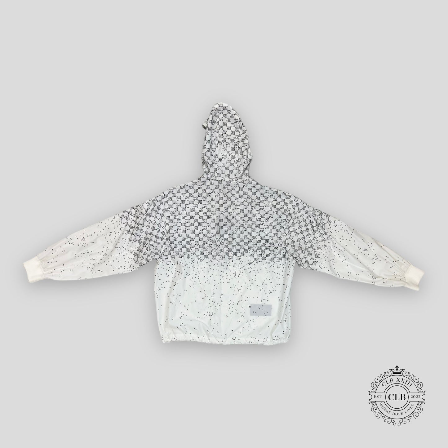 Louis Vuitton Damier LV Spread Windbreaker in White