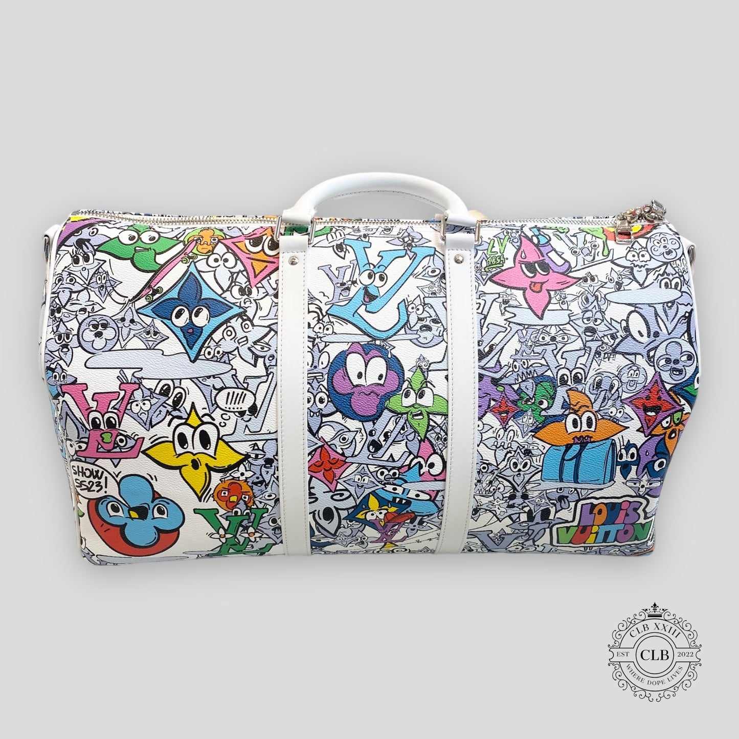 LOUIS VUITTON KEEPALL BANDOULIÈRE 50 - GRAFFITI COMICS