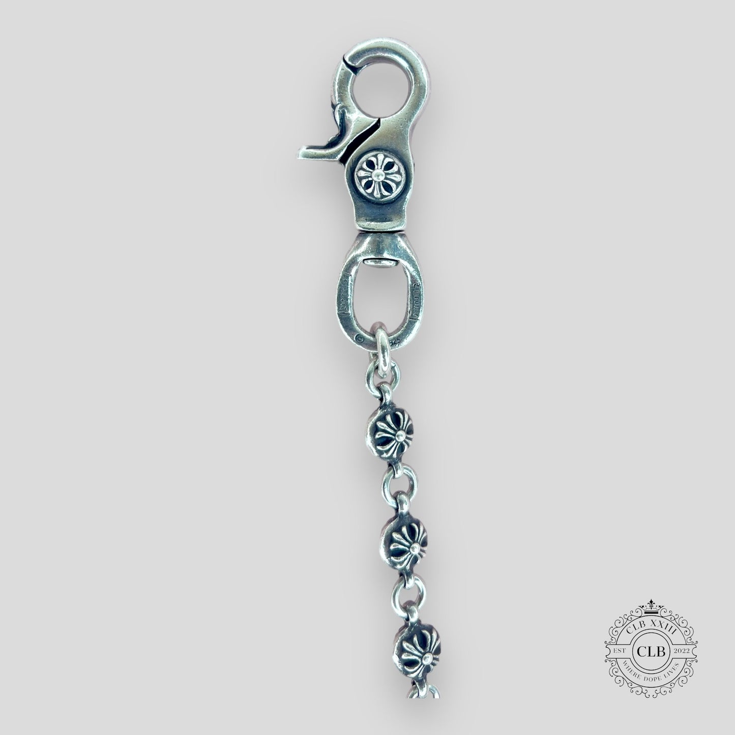 CHROME HEARTS CROSS BALL WALLET CHAIN