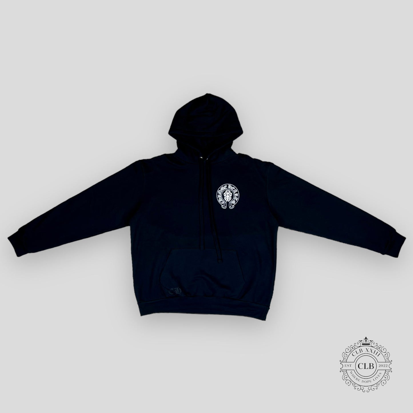 Chrome Hearts American Flag Hoodie in Black
